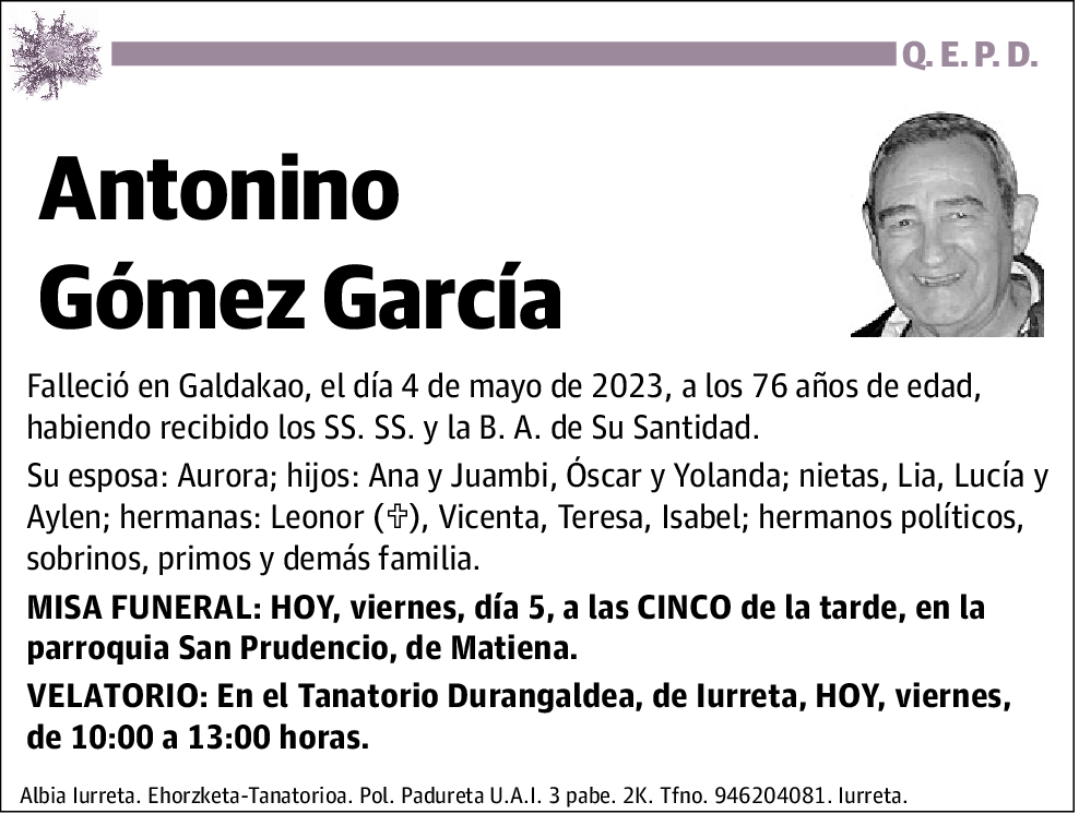 Antonino Gómez García