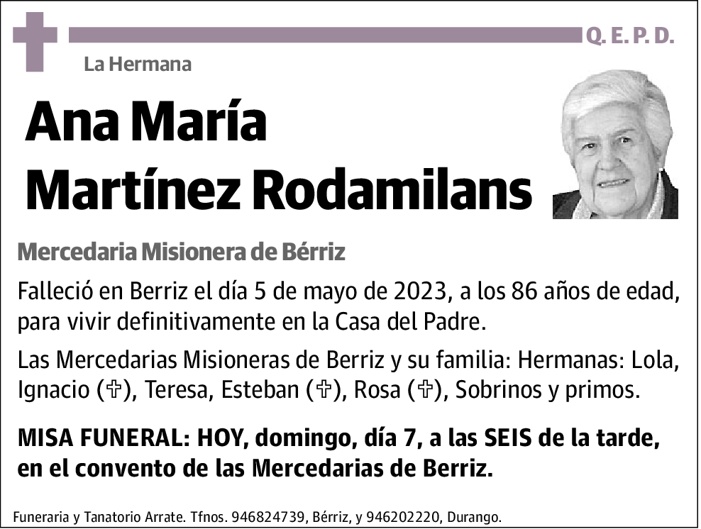 Ana María Martínez Rodamilans