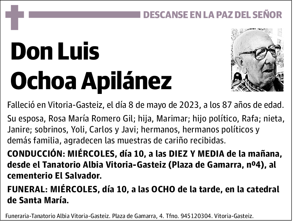 Luis Ochoa Apilánez