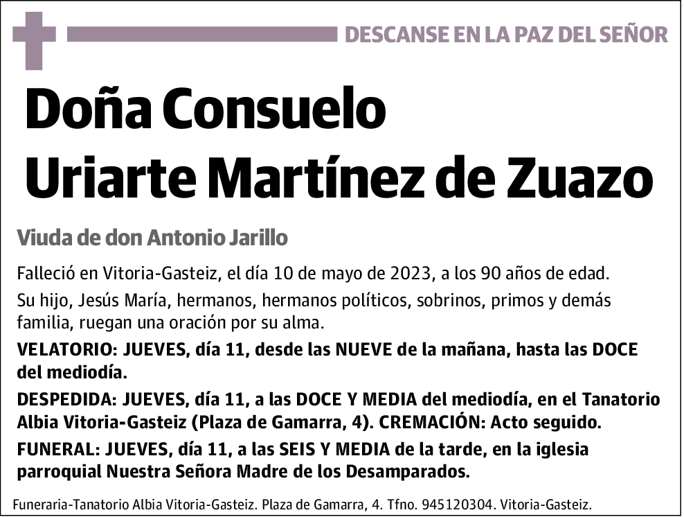 Consuelo Uriarte Martínez de Zuazo