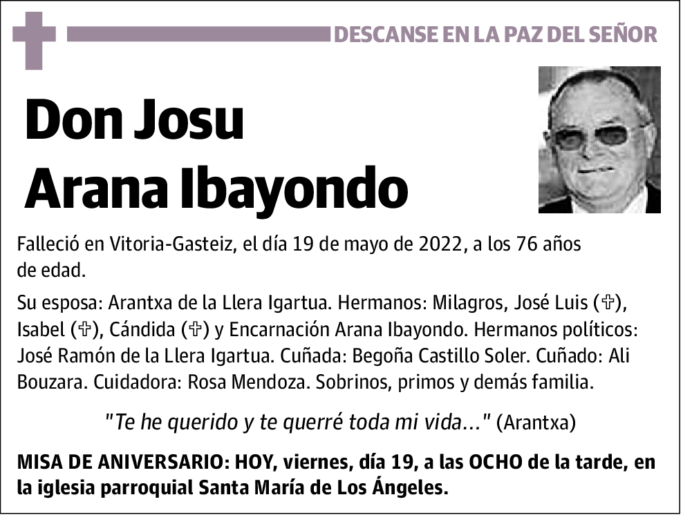 Josu Arana Ibayondo
