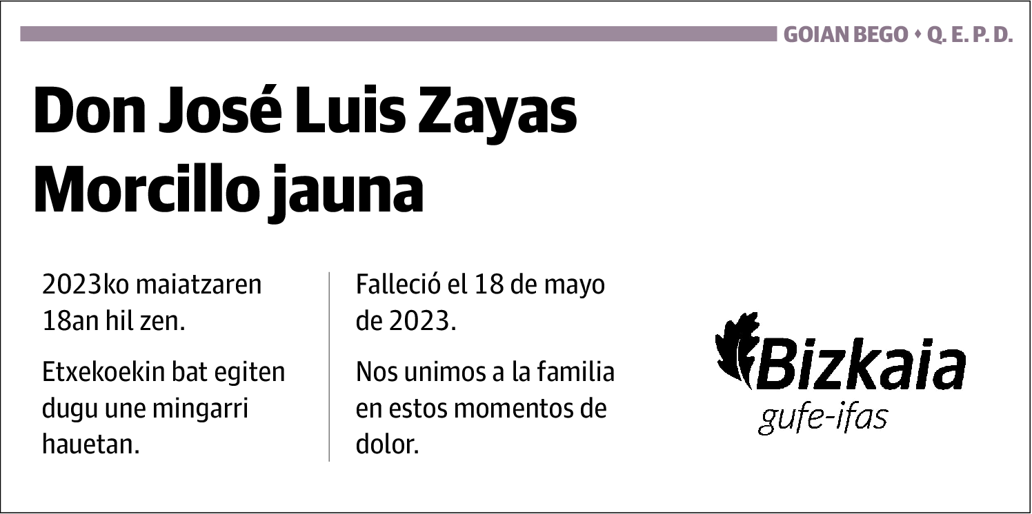 José Luis Zayas Morcillo