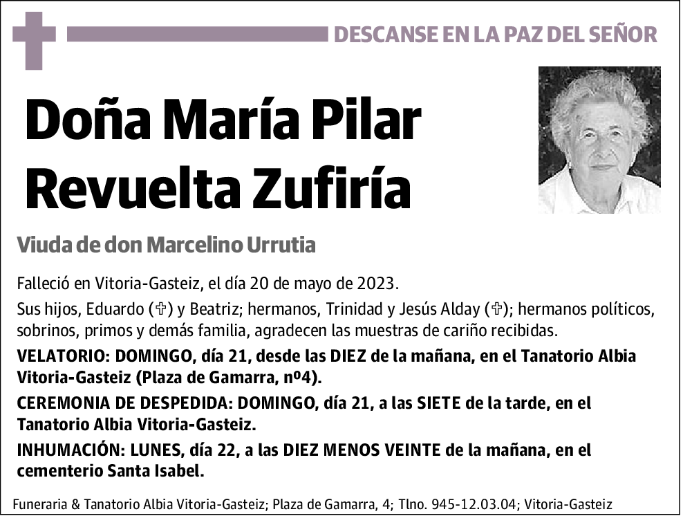 María Pilar Revuelta Zufiría