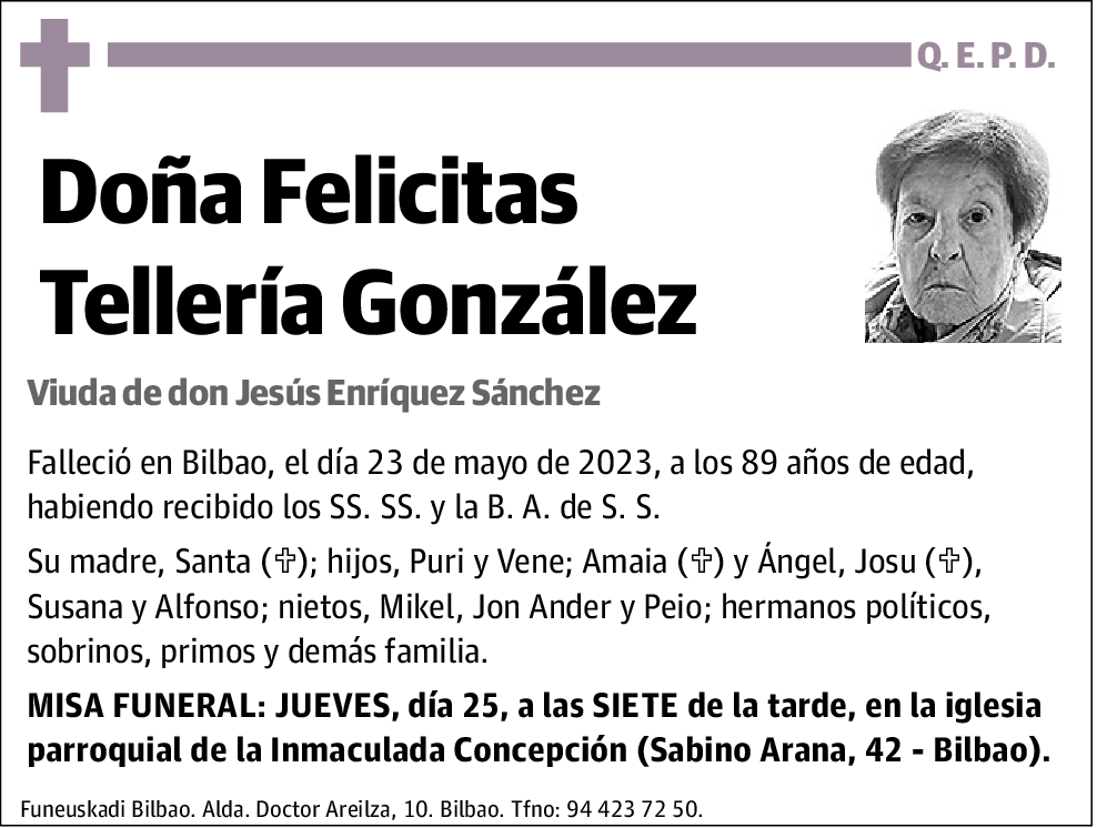 Felicitas Tellería González