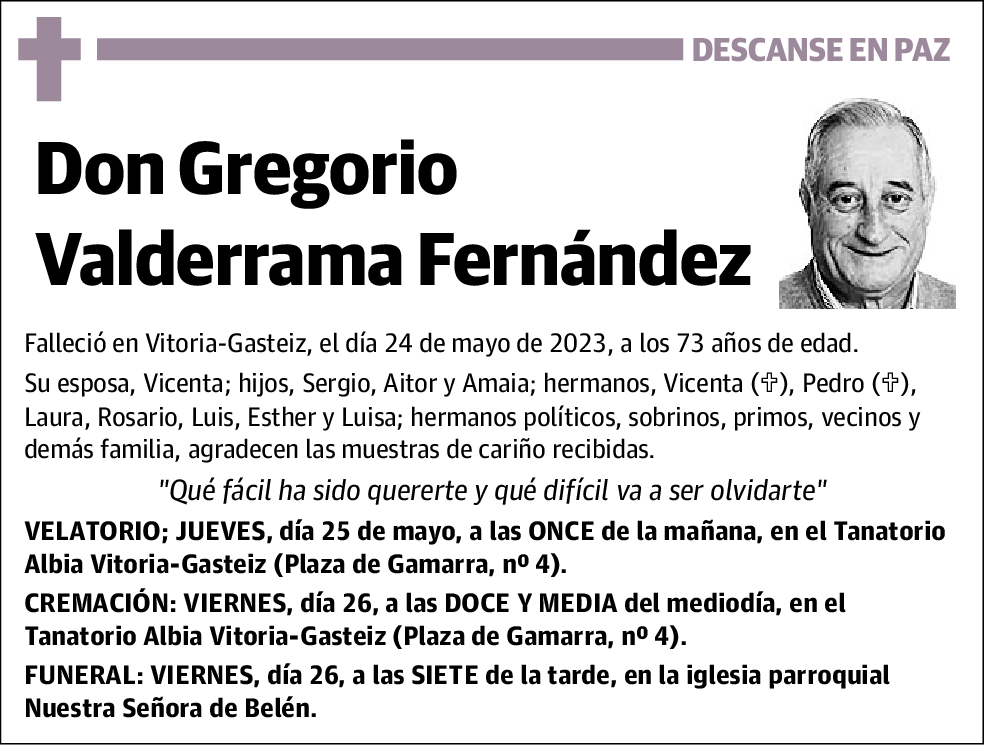 Gregorio Valderrama Fernández