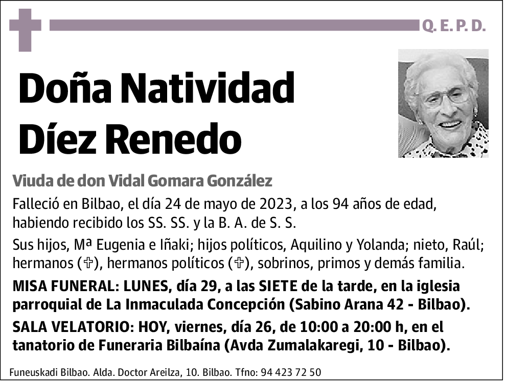 Natividad Díez Renedo