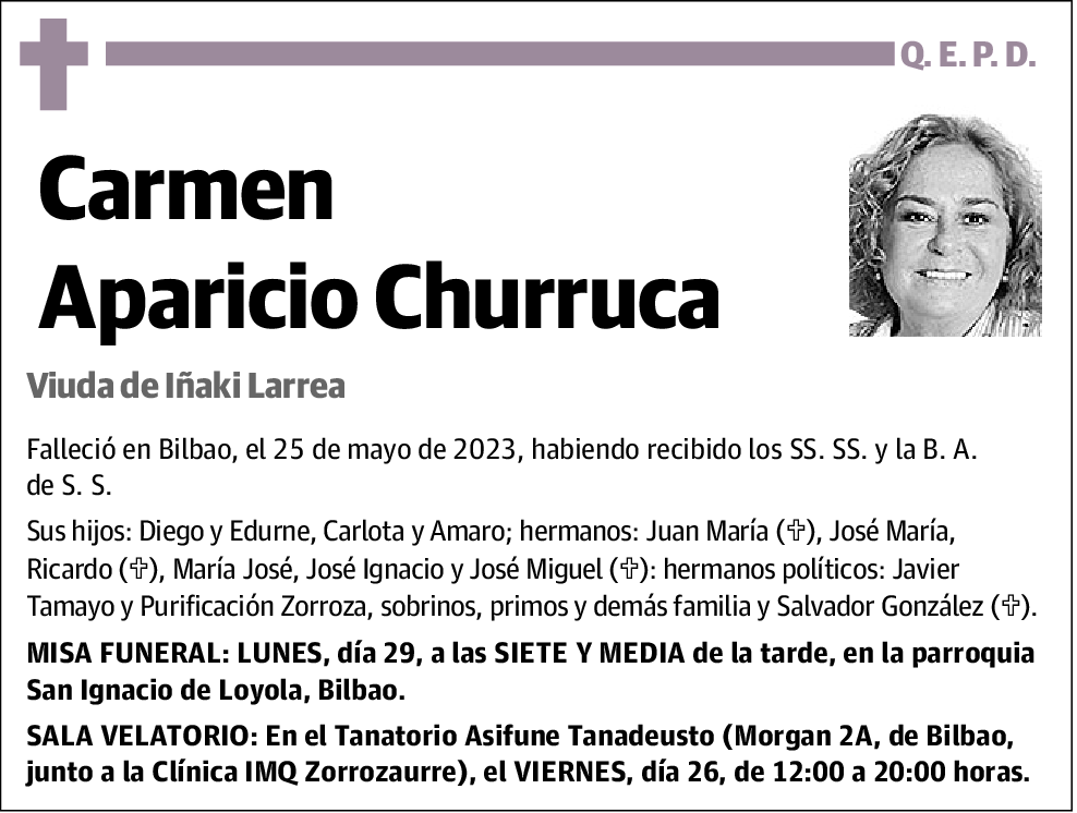 Carmen Aparicio Churruca