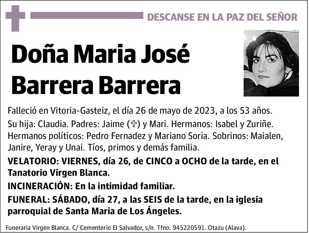 María José Barrera Barrera