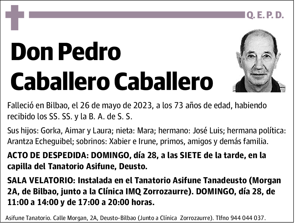 Pedro Caballero Caballero
