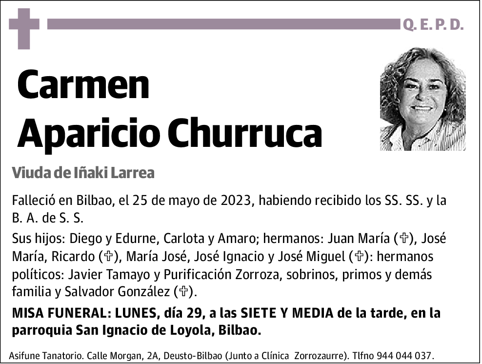 Carmen Aparicio Churruca