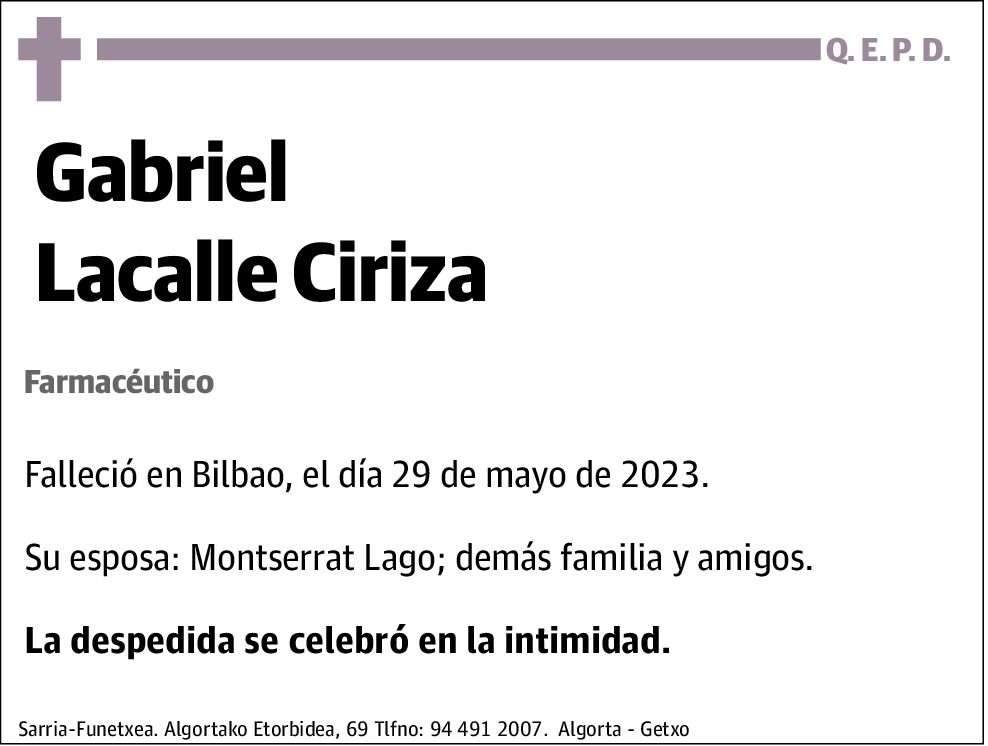 Gabriel Lacalle Ciriza