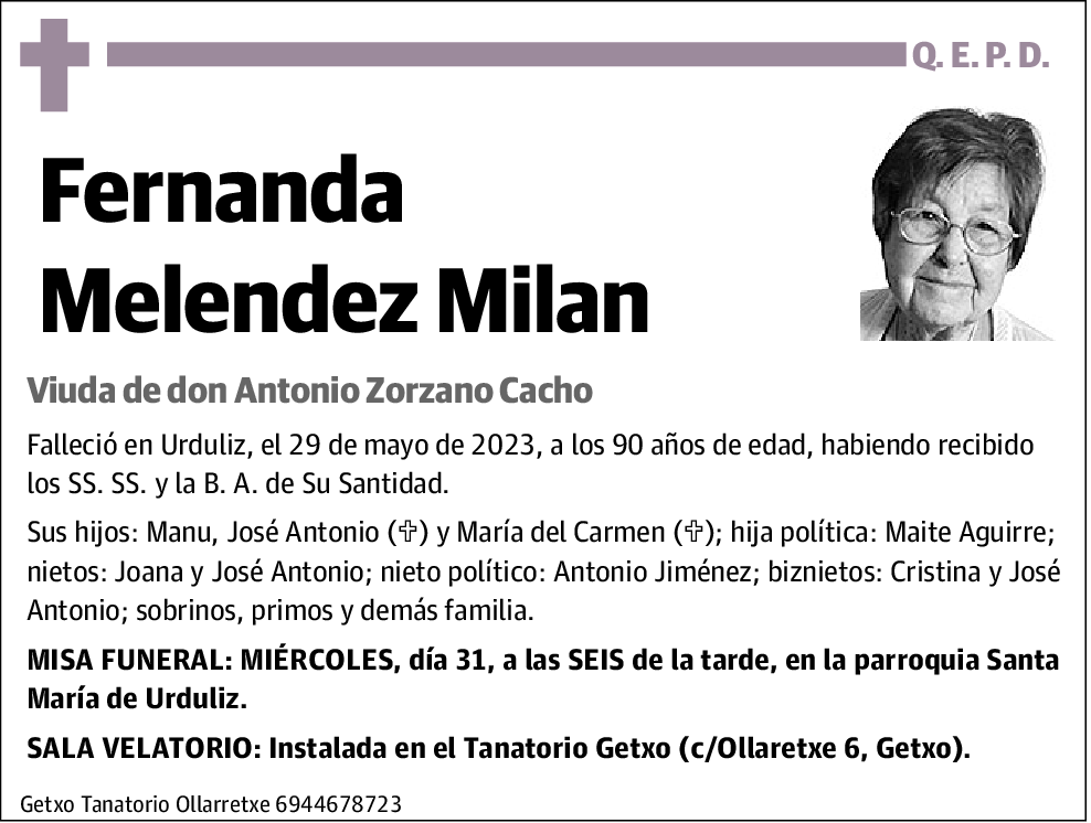 Fernanda Melendez Milan