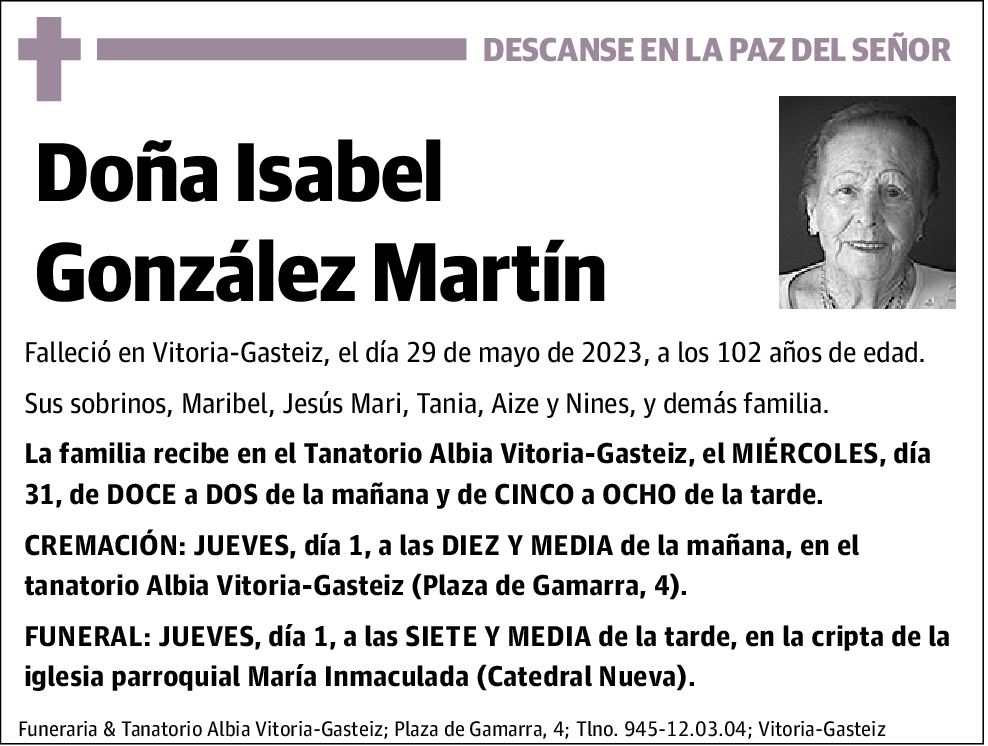 Isabel González Martín