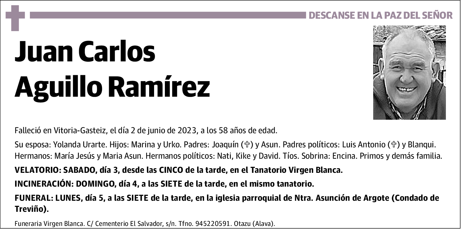 Juan Carlos Aguillo Ramírez