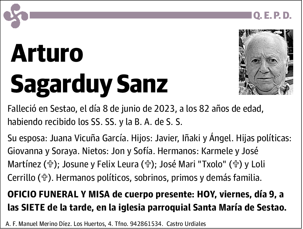 Arturo Sagarduy Sanz