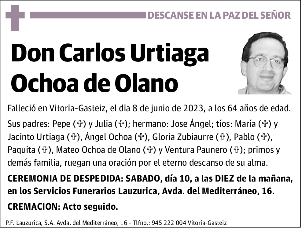 Carlos Urtiaga Ochoa de Olano