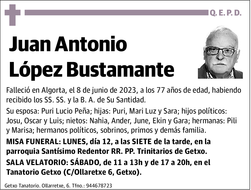 Juan Antonio López Bustamante
