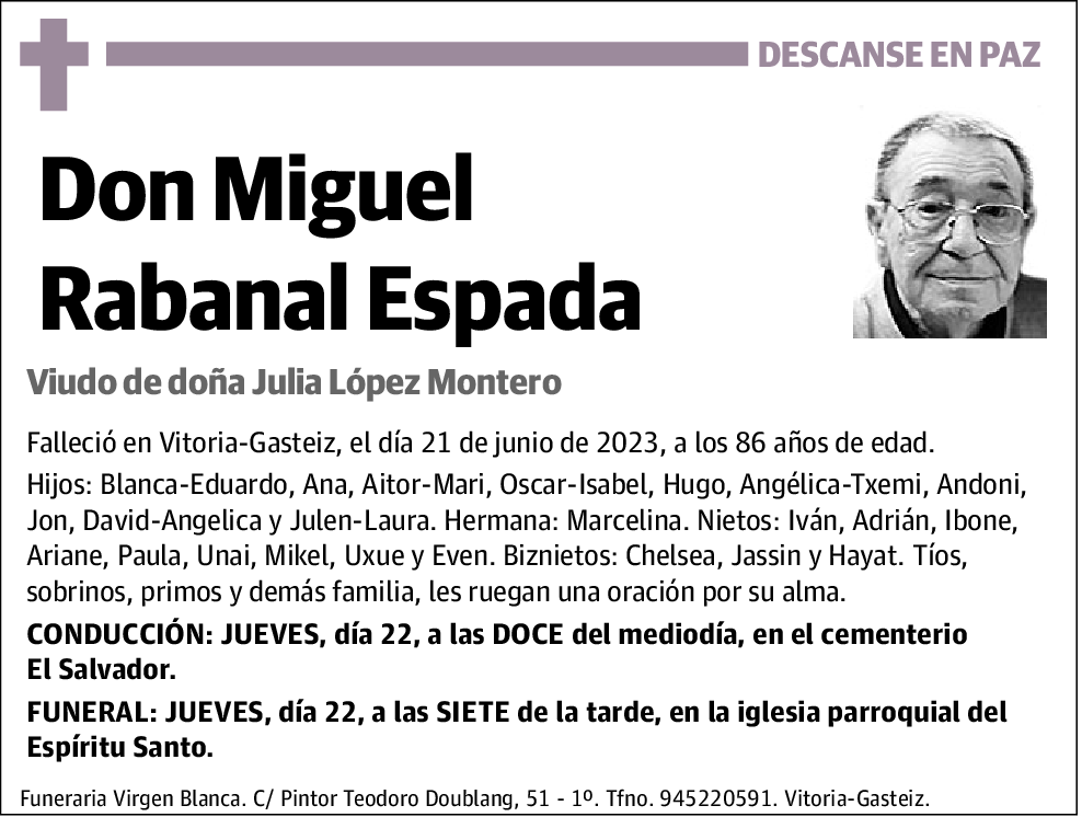 Miguel Rabanal Espada