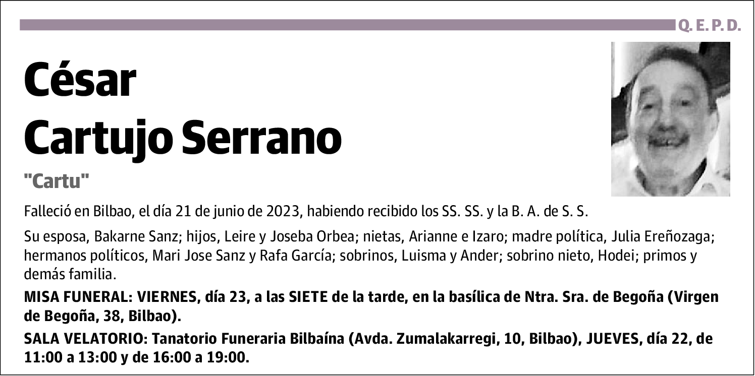 César Cartujo Serrano