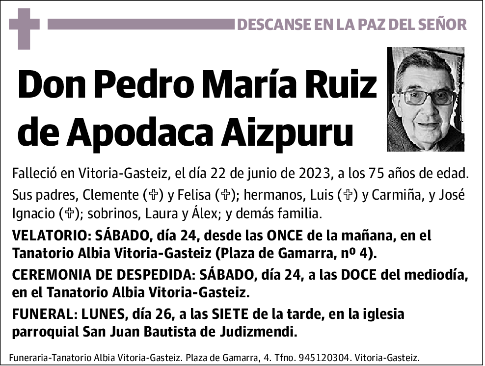 Pedro María Ruiz de Apodaca Aizpuru