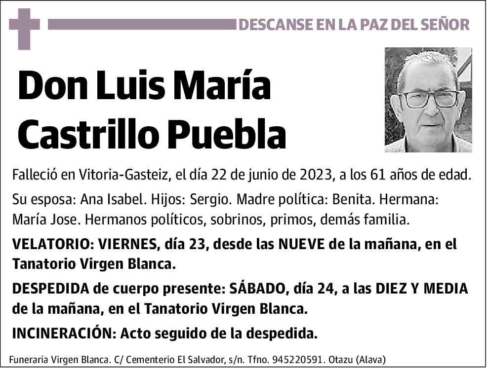 Luis Maria Castrillo Puebla