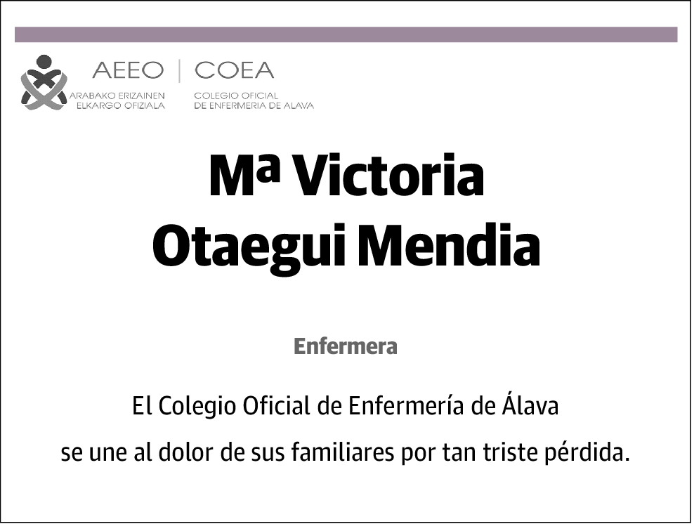 Maria Victoria Otaegui Mendia