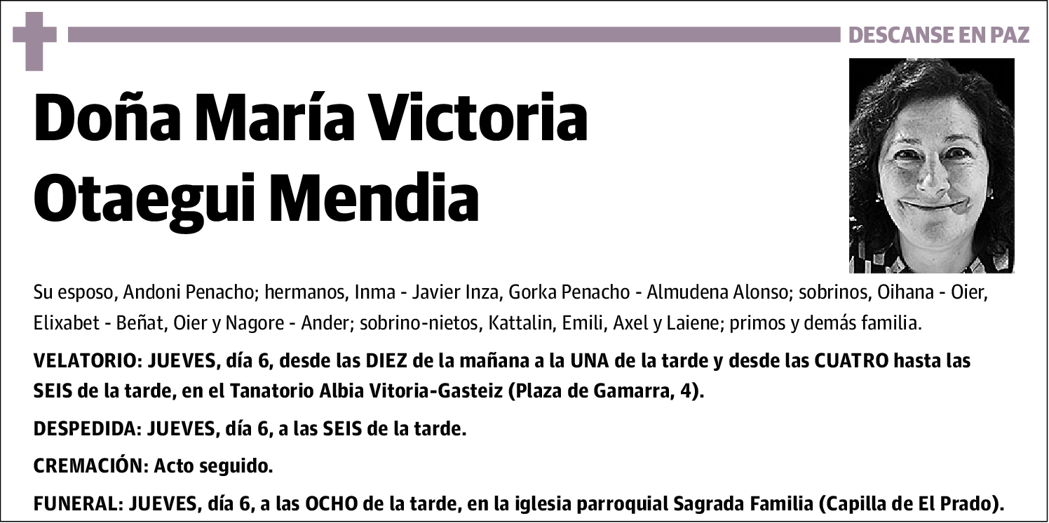 Maria Victoria Otaegui Mendia