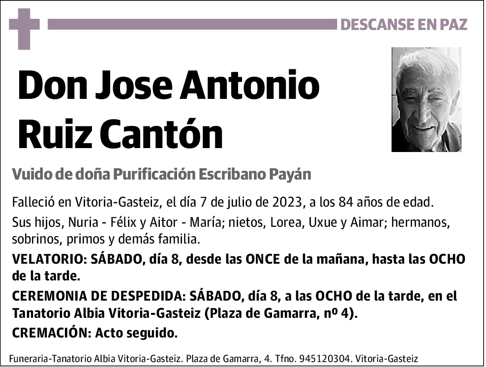 Jose Antonio Ruiz Cantón
