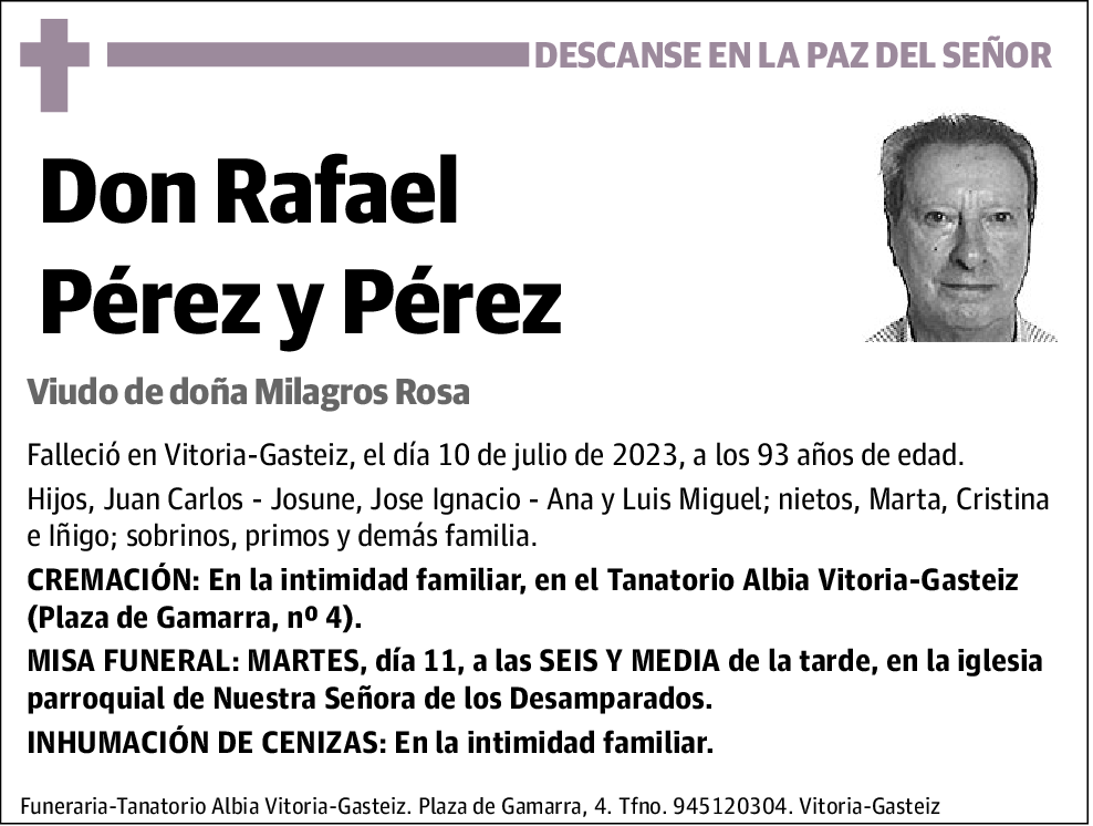 Rafael Pérez y Pérez