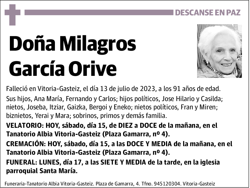 Milagros García Orive