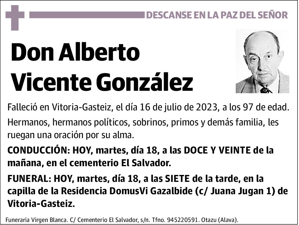 Alberto Vicente González