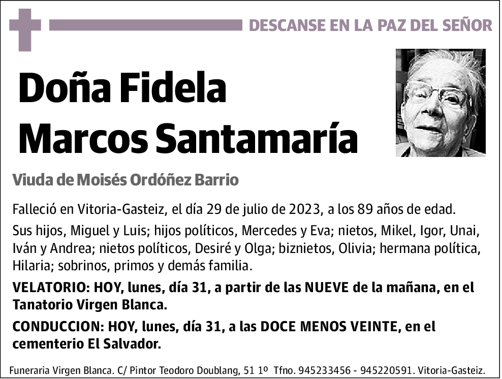 Fidela Marcos Santamaria
