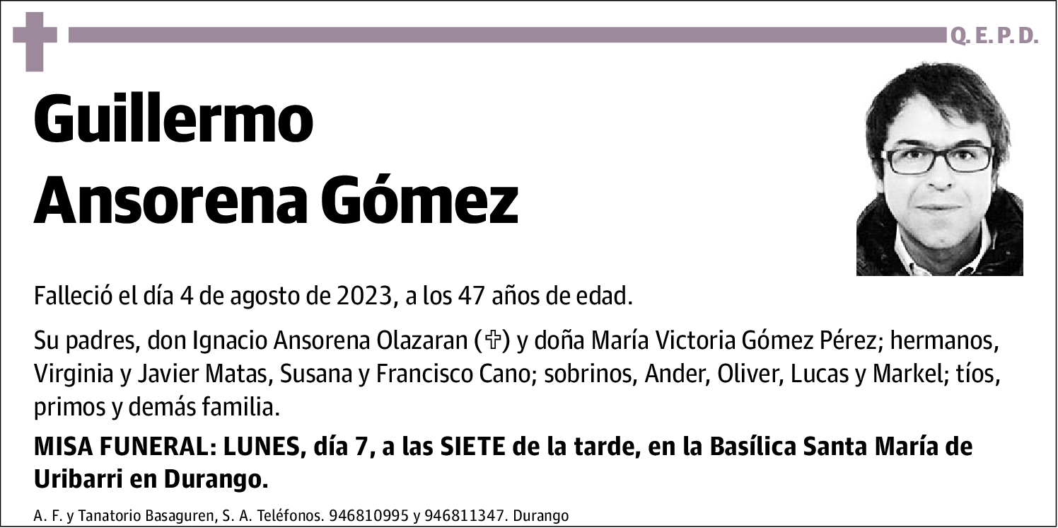 Guillermo Ansorena Gómez
