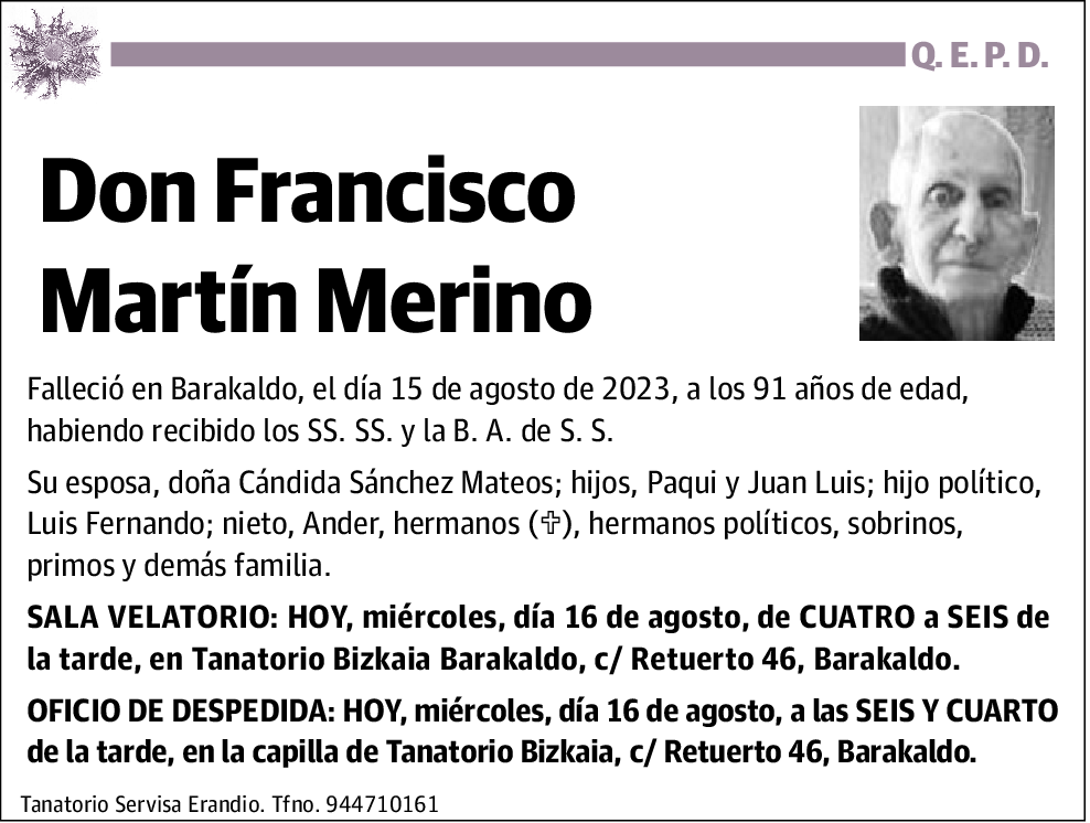 Francisco Martín Merino