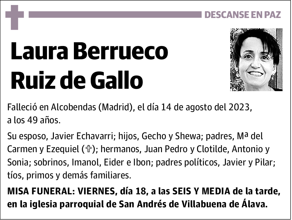 Laura Berrueco Ruiz de Gallo
