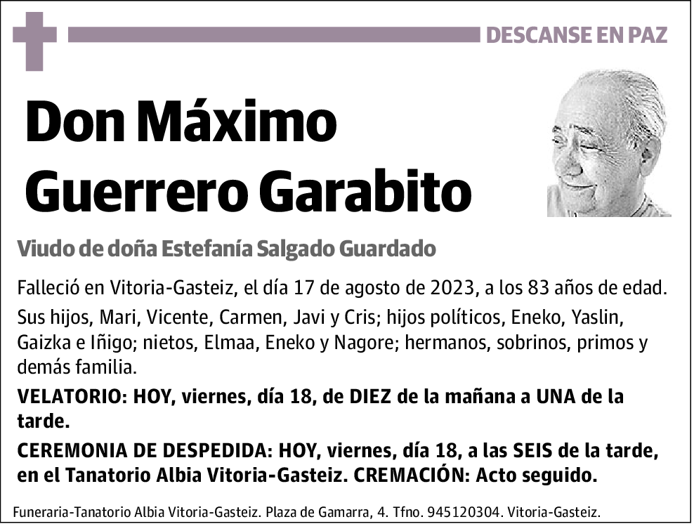 Máximo Guerrero Garabito
