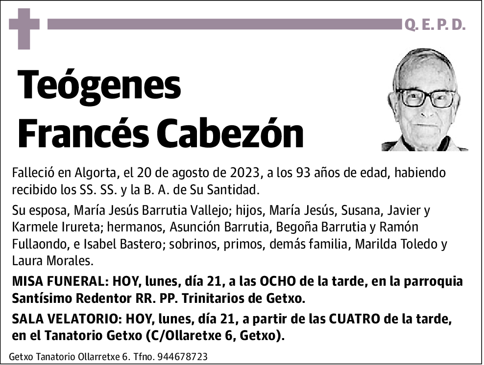Teógenes Francés Cabezón