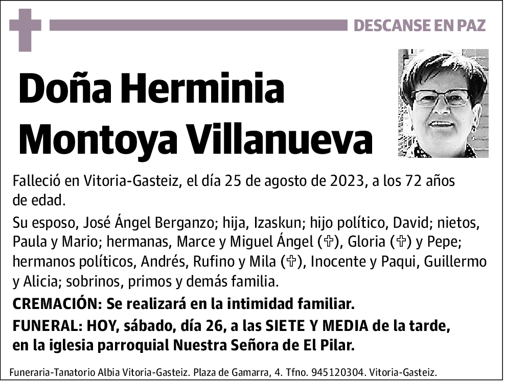 Herminia Montoya Villanueva