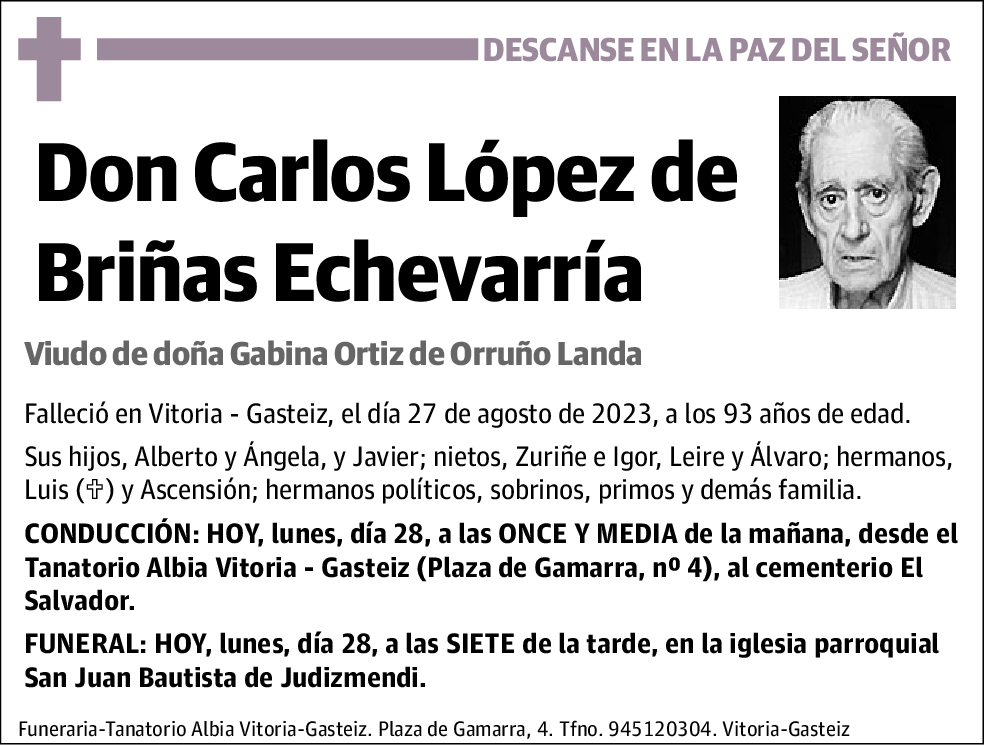 Carlos López de Briñas Echevarría