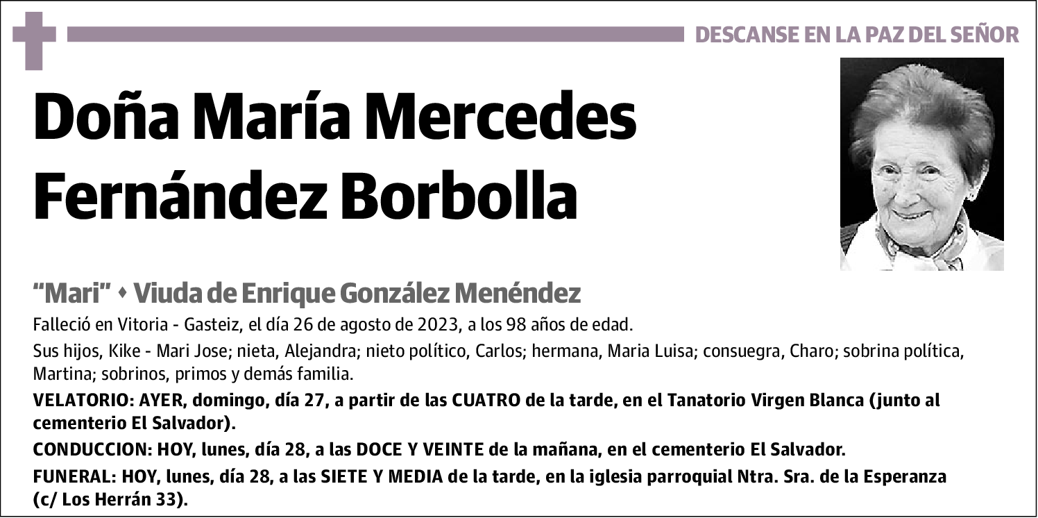 María Mercedes Fernández Borbolla