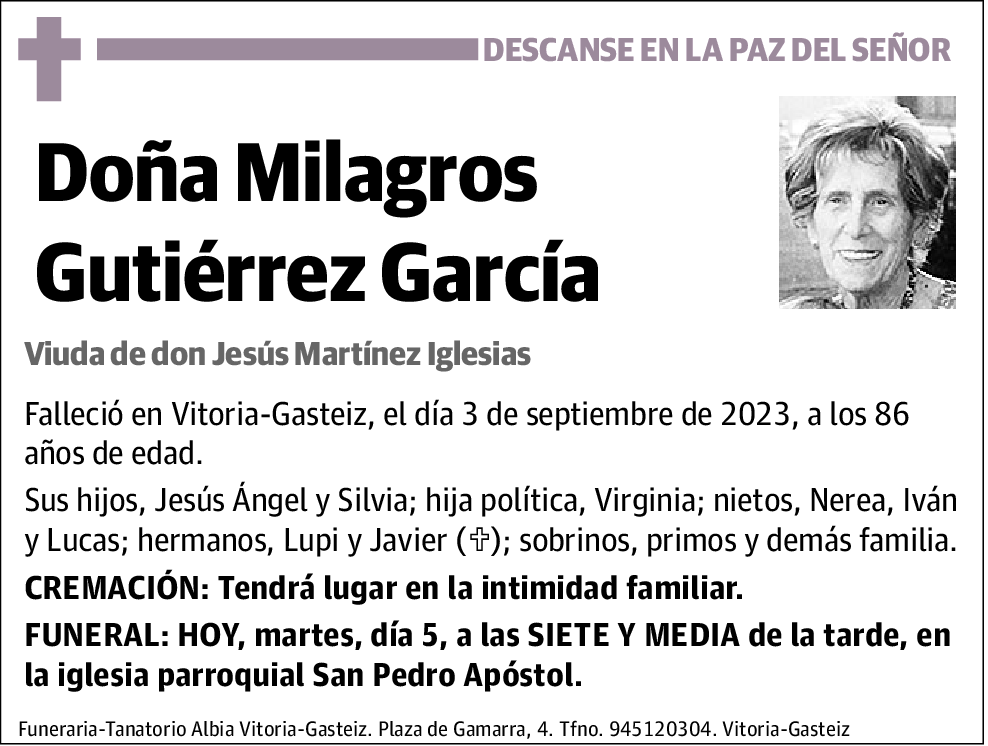 Milagros Gutiérrez García