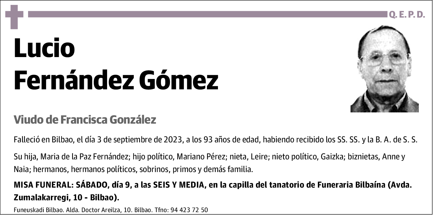 Lucio Fernández Gómez