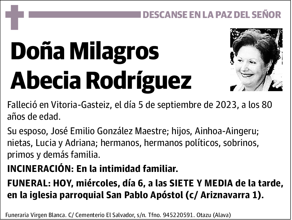 Milagros Abecia Rodríguez