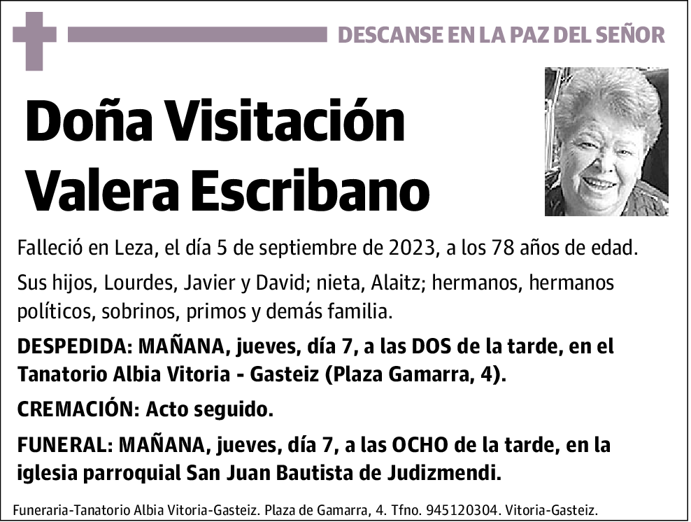 Visitación Valera Escribano