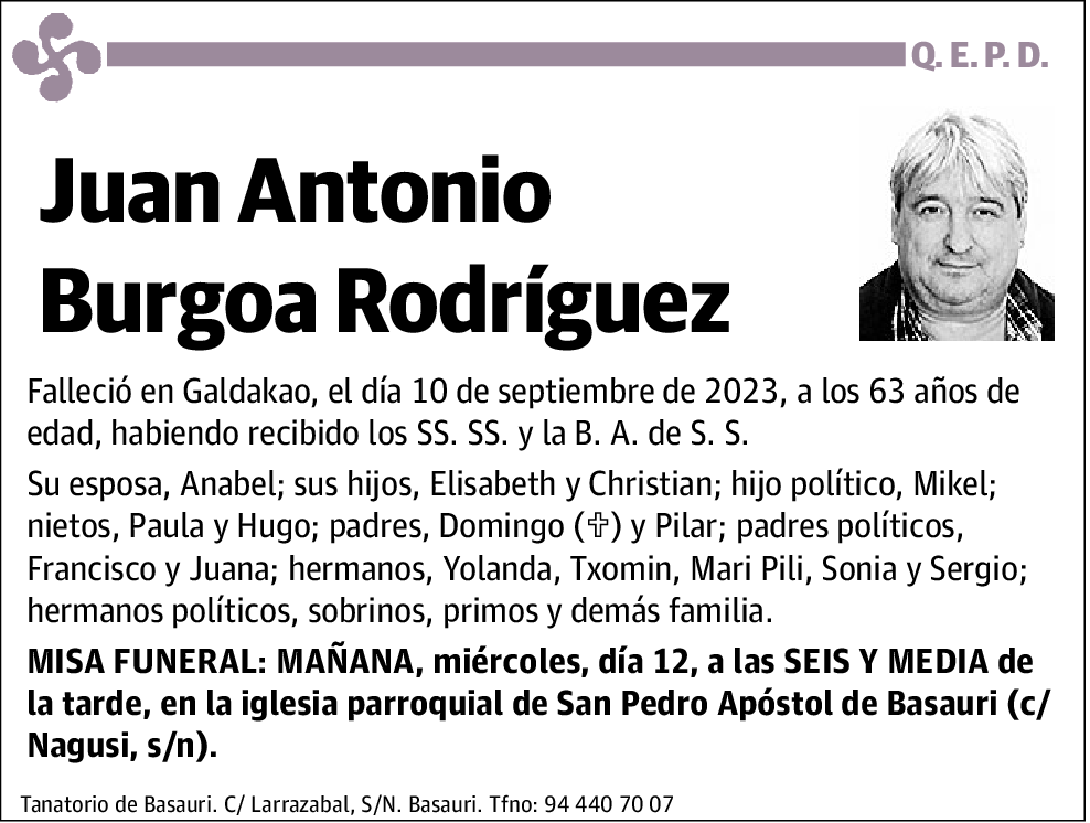 Juan Antonio Burgoa Rodríguez