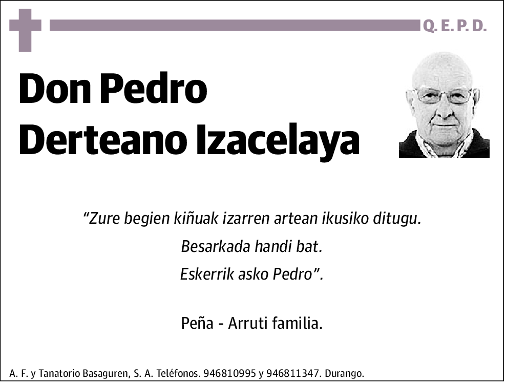 Pedro Derteano Izacelaya