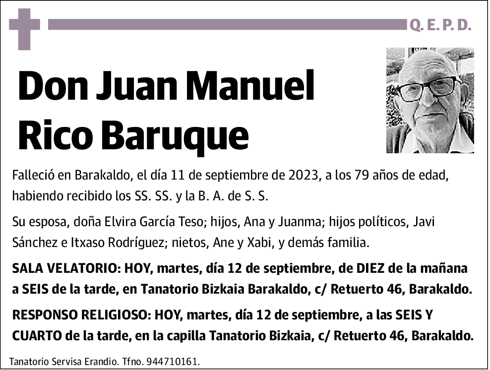Juan Manuel Rico Baruque