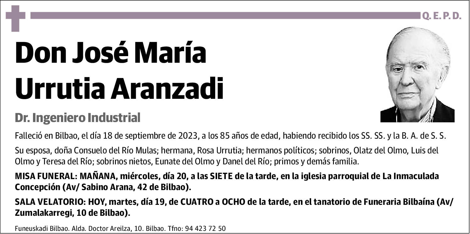 José María Urrutia Aranzadi