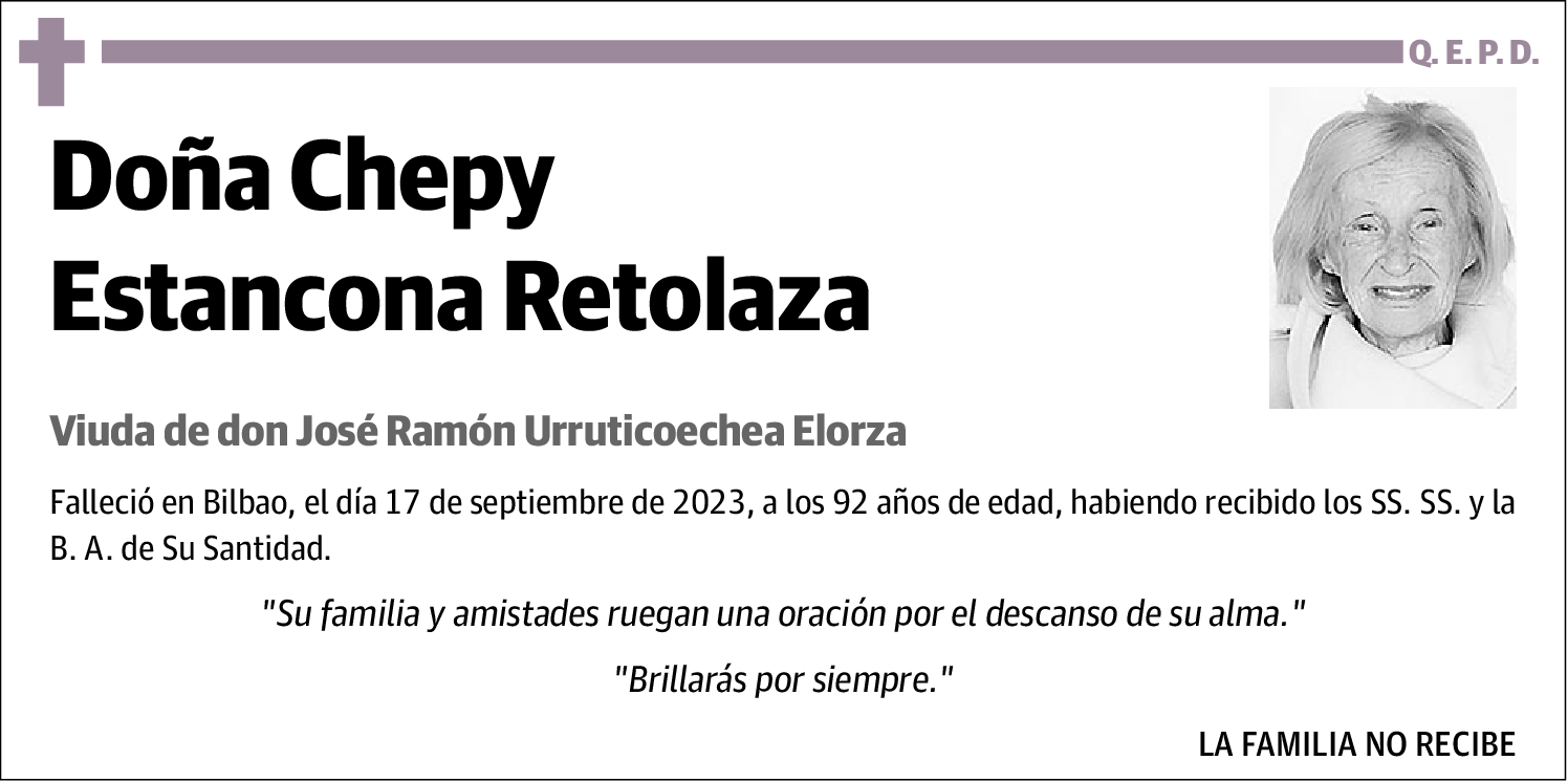 Chepy Estancona Retolaza