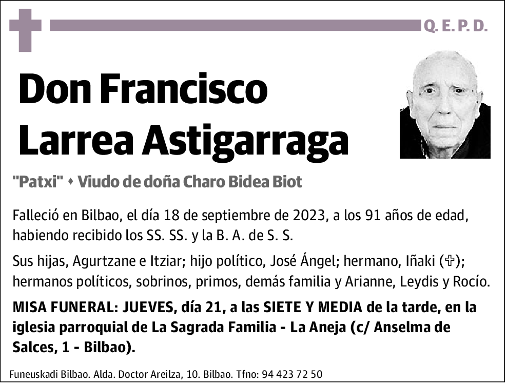 Francisco Larrea Astigarraga